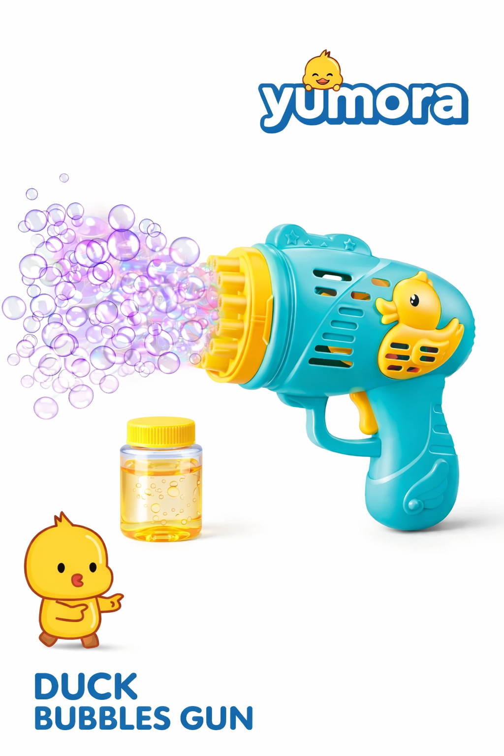Yumora Duck Duck Baloncuk Tabancası